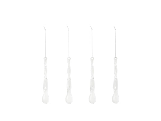 Glass Tear Ornaments | Clear