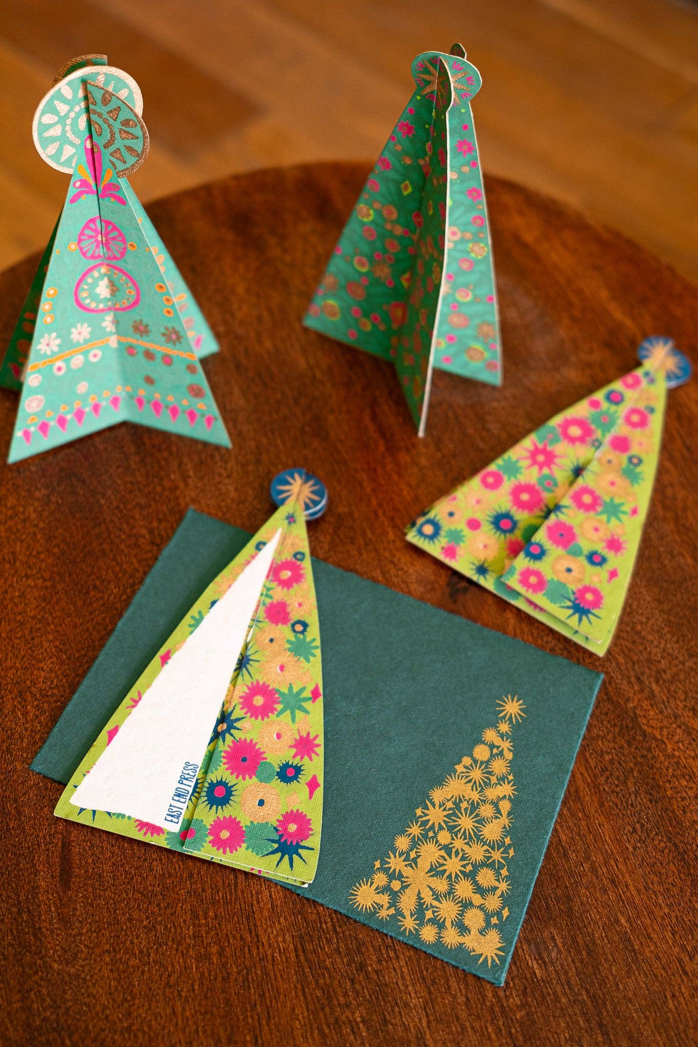 Patterned Tree Greeting Card