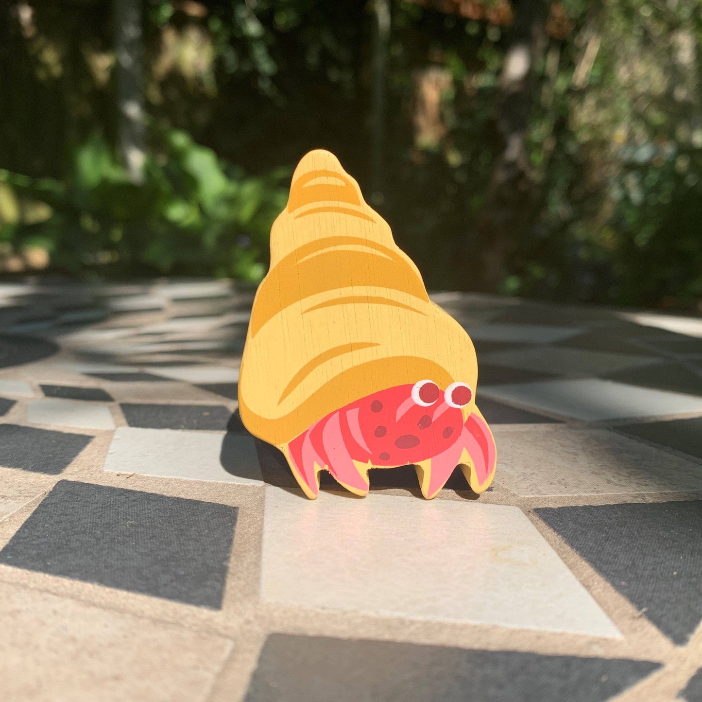 Wooden Coastal Animals | Hermit Crab