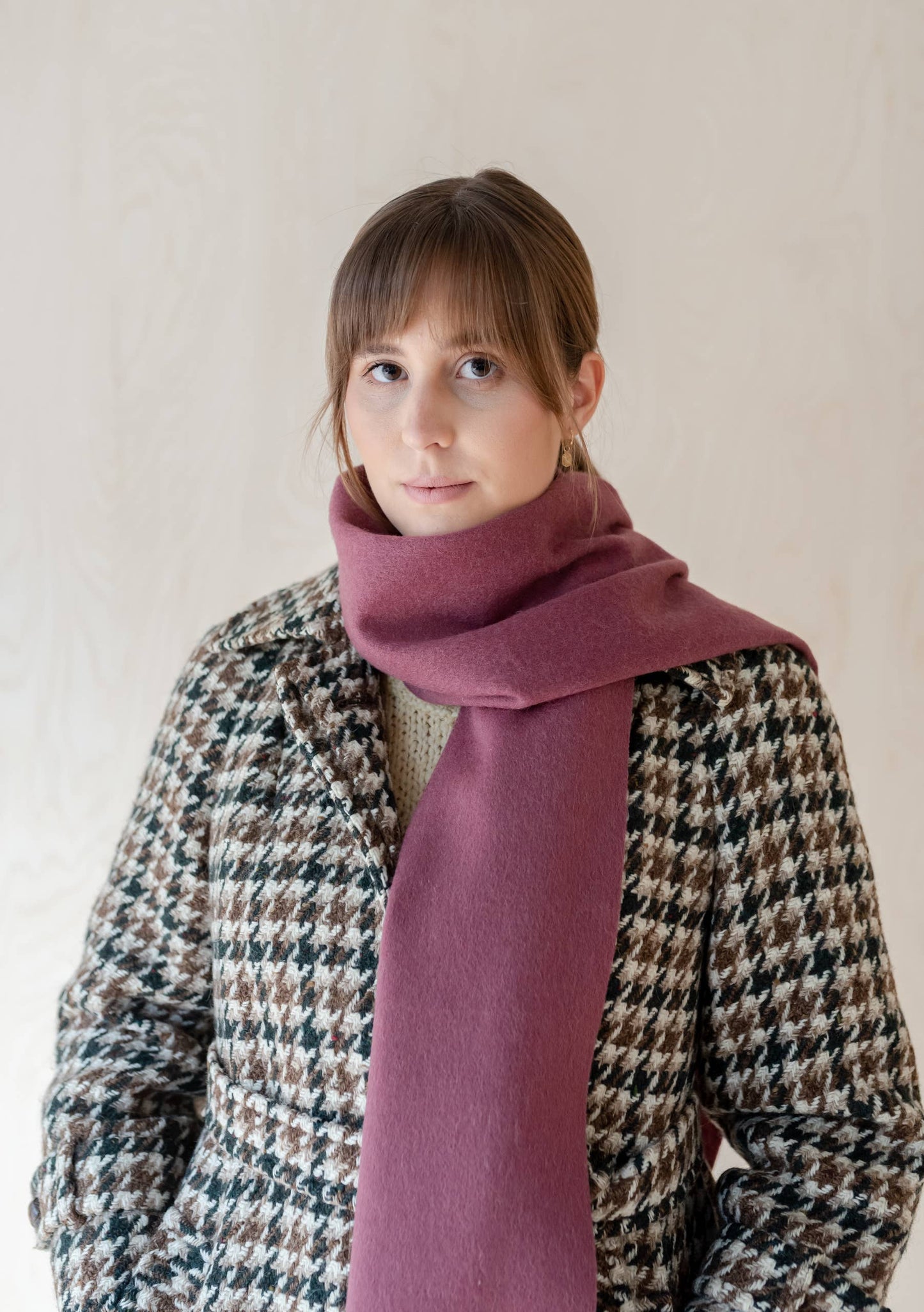 Lambswool Scarf | Mulberry