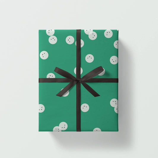 Smiley Faces Gift Wrap