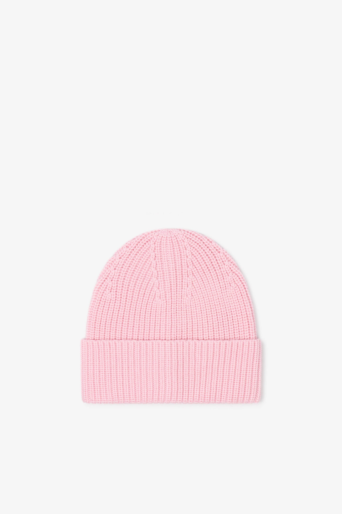 Merino Wool Beanie | Pink Blush