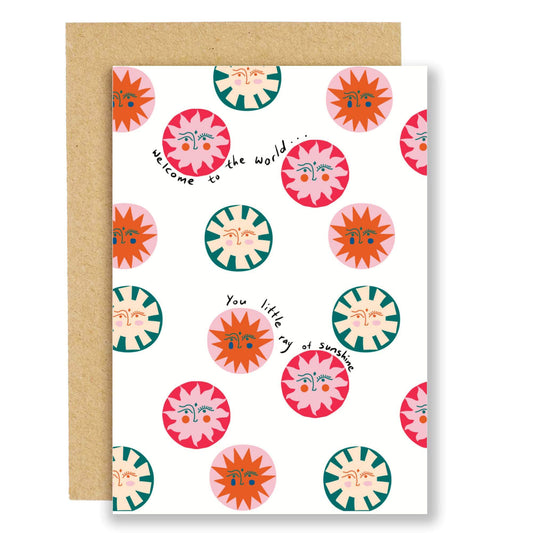 Little Ray of Sunshine Baby Card