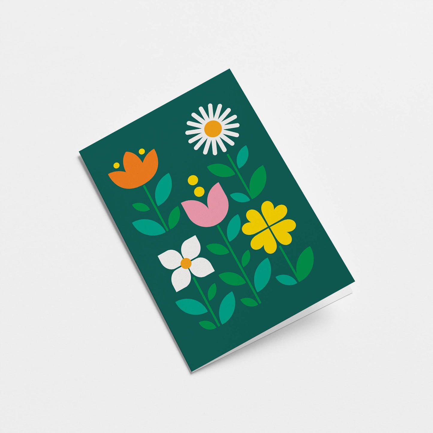 Flower No 10 Card