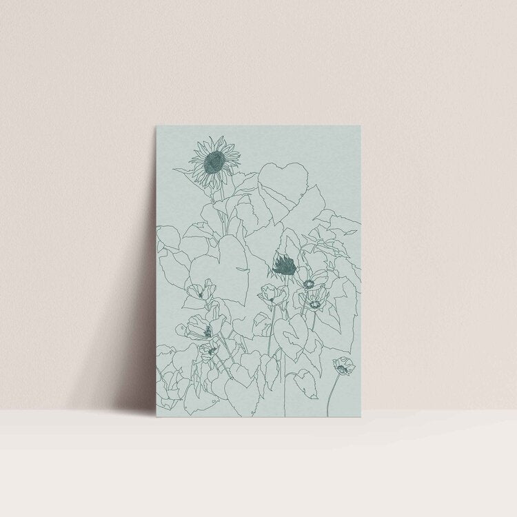 Summer Is Fraying At The Edges Print | A4