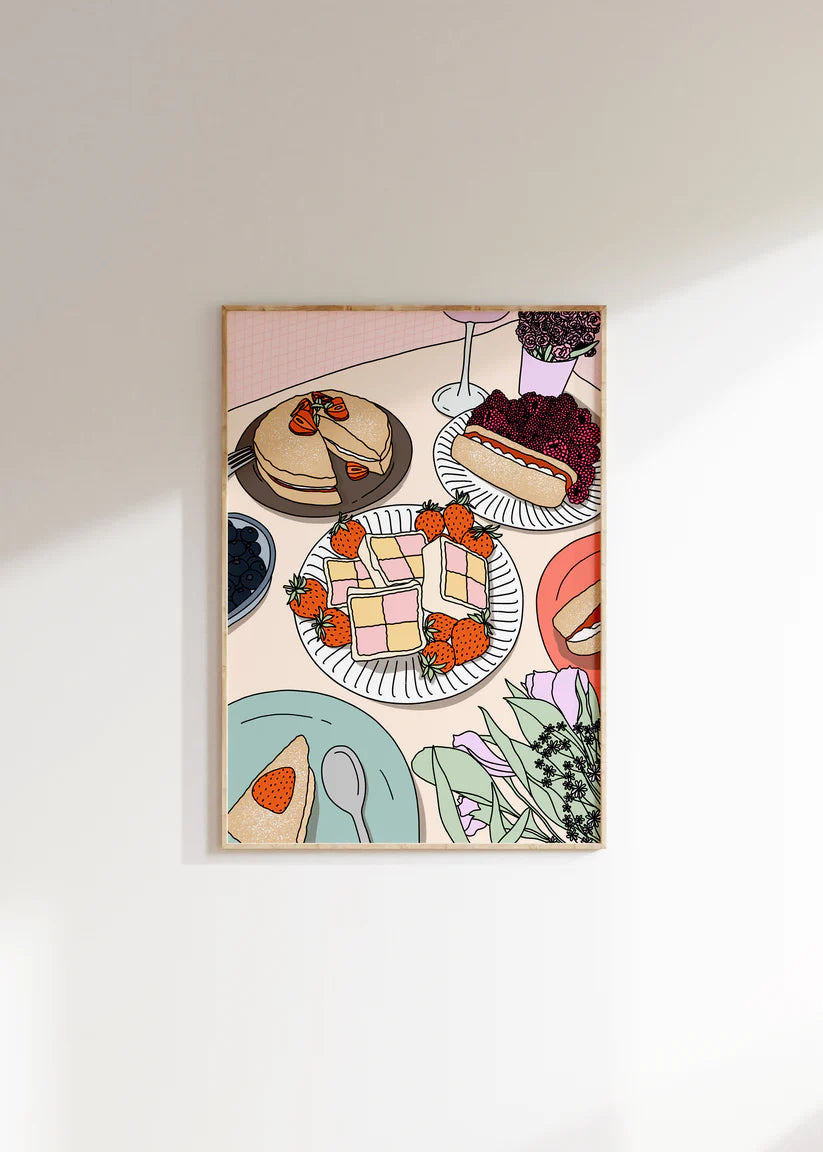 Afternoon Tea Print | A3