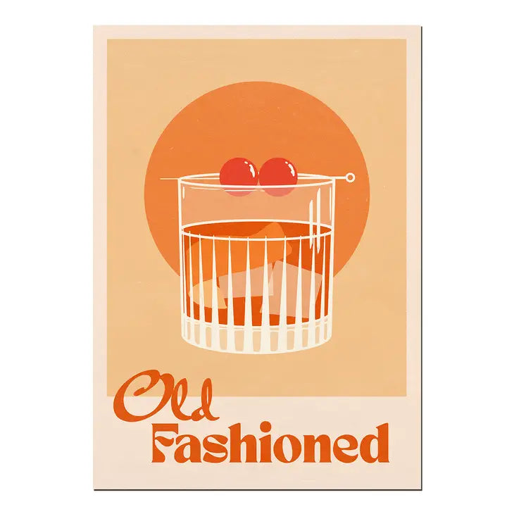 Old Fashioned Print | A4