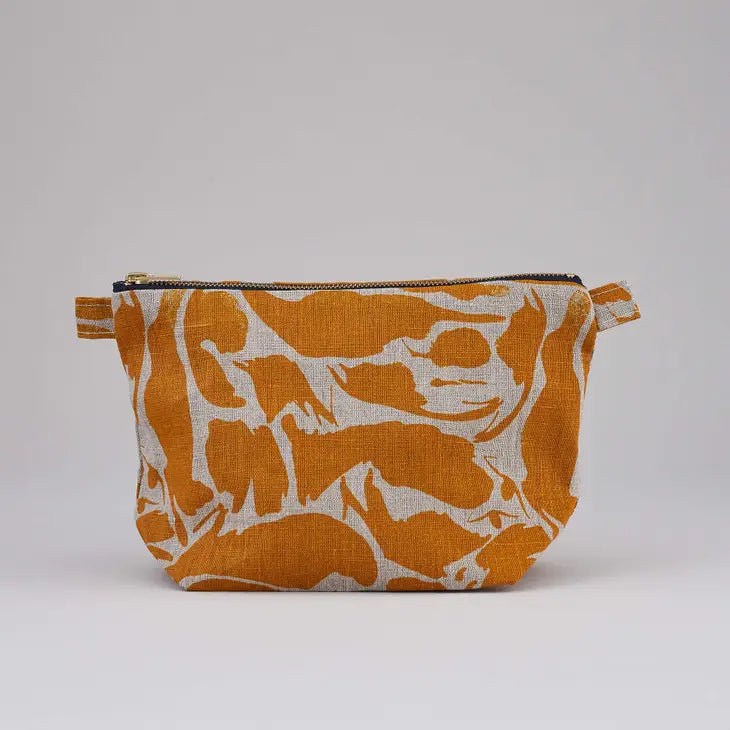 Toiletry Bag 100% Linen | Large