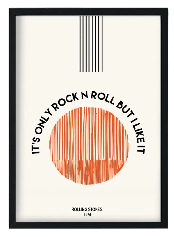 It's Only Rock N Roll But I Like It Print | A3