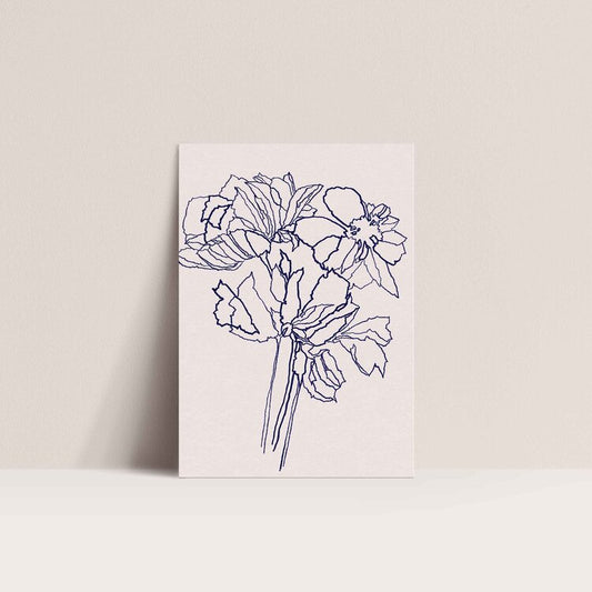 Impatiently Waiting For Anemones Print | A4