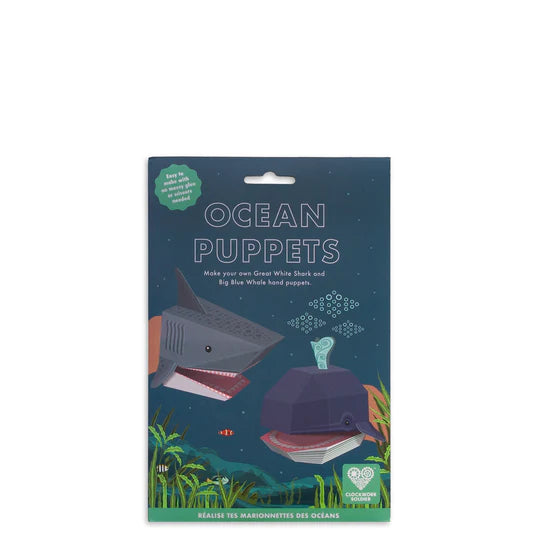 Create Your Own Ocean Puppets