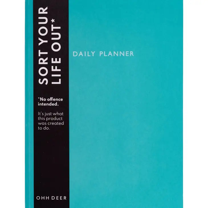 Sea Teal Daily Planner