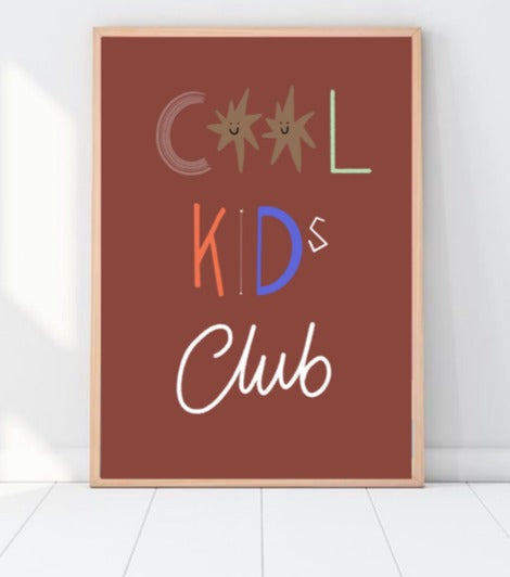 Cool Kids Print | A4