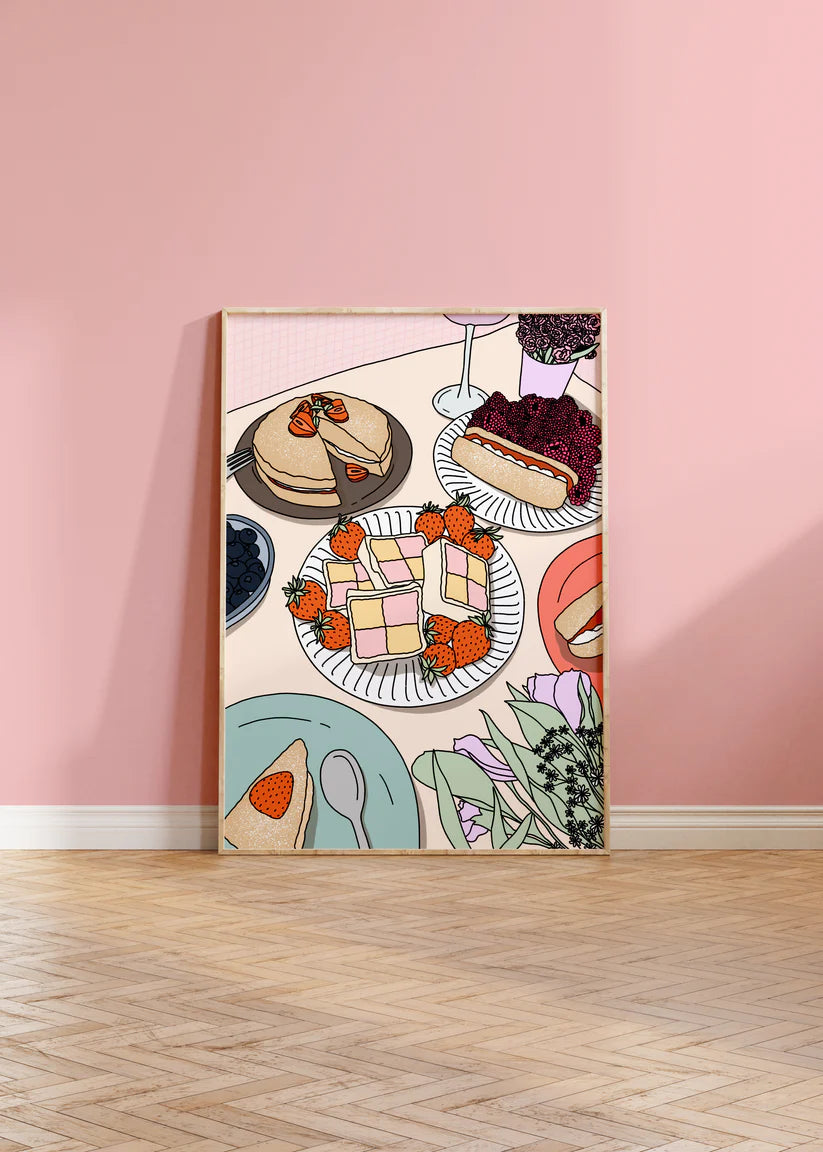 Afternoon Tea Print | A3