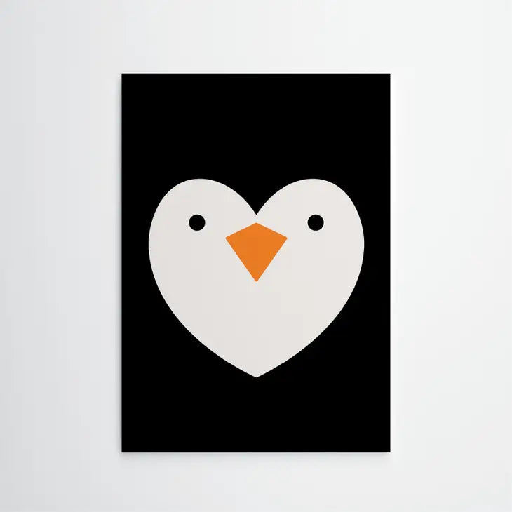 Penguin Love Print | A4