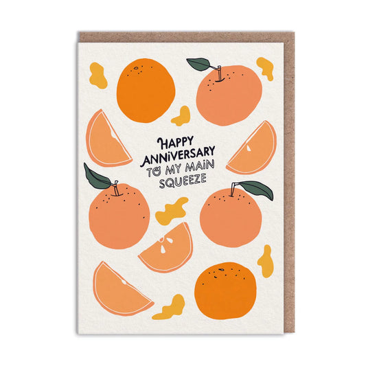 Main Squeeze Anniversary Card