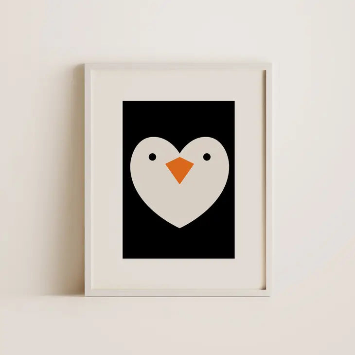 Penguin Love Print | A4