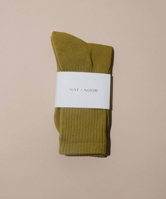 Crew Sock | Olive