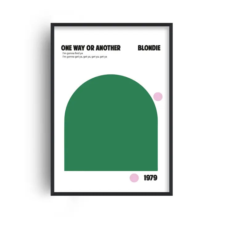 One Way or Another Print | A3