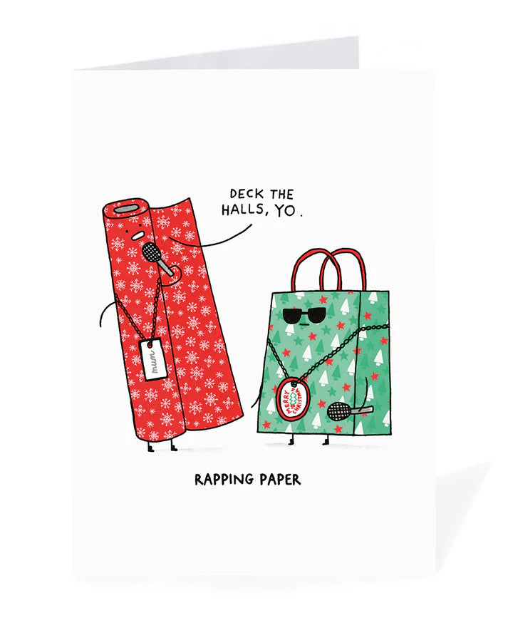 Rapping Paper Card