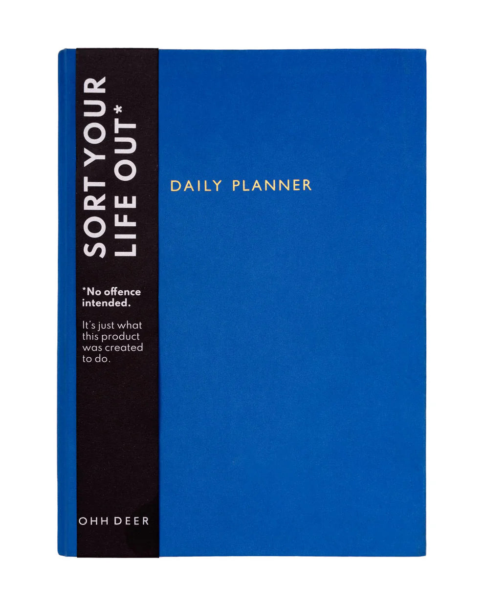 Dark Ultramarine Daily Planner