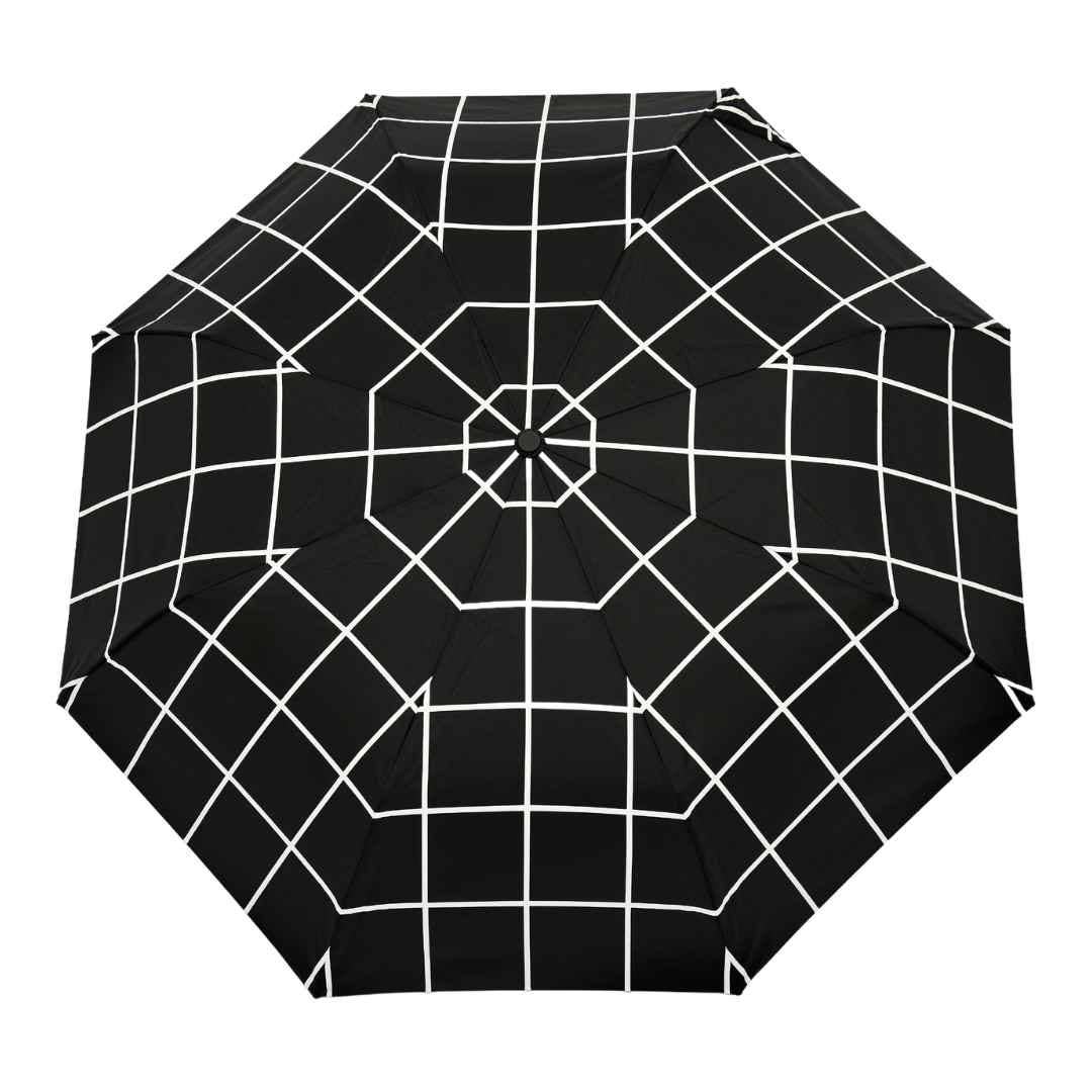 Black Grid Umbrella