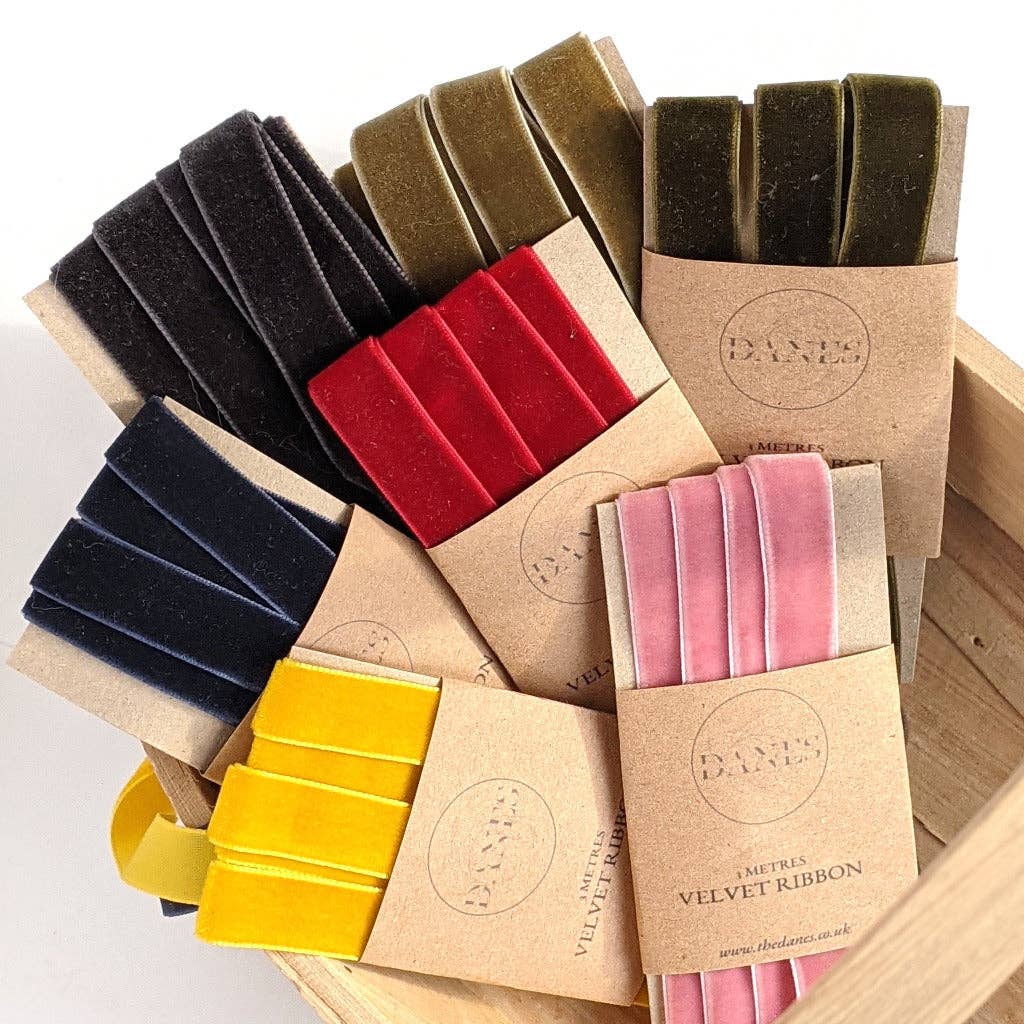 Velvet Ribbon | Navy – Rayne and Hay