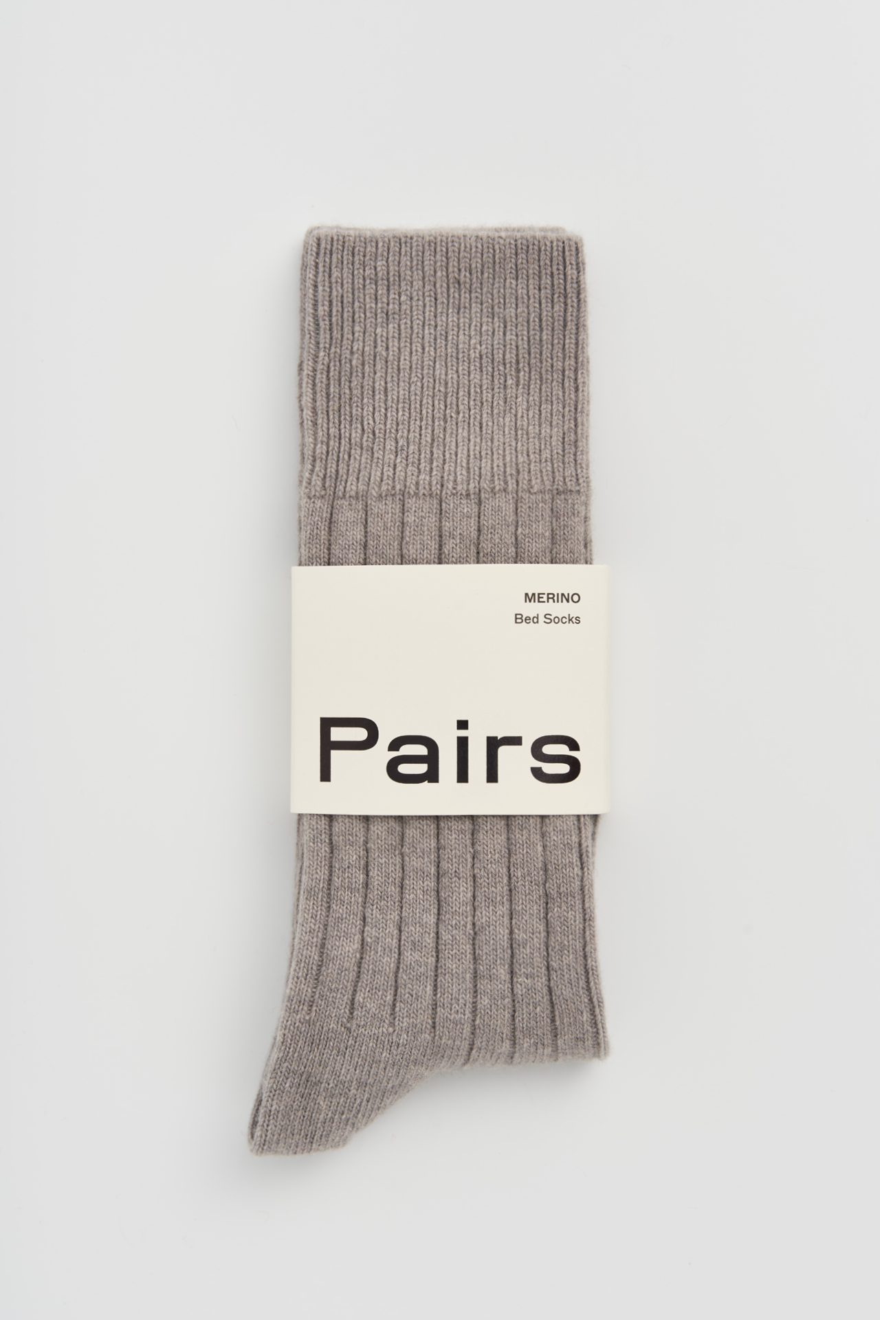 Merino Bed Socks | Correct Grey