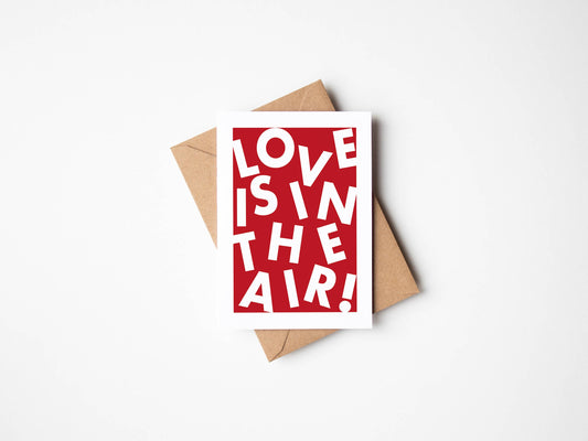 Love Is In The Air Card