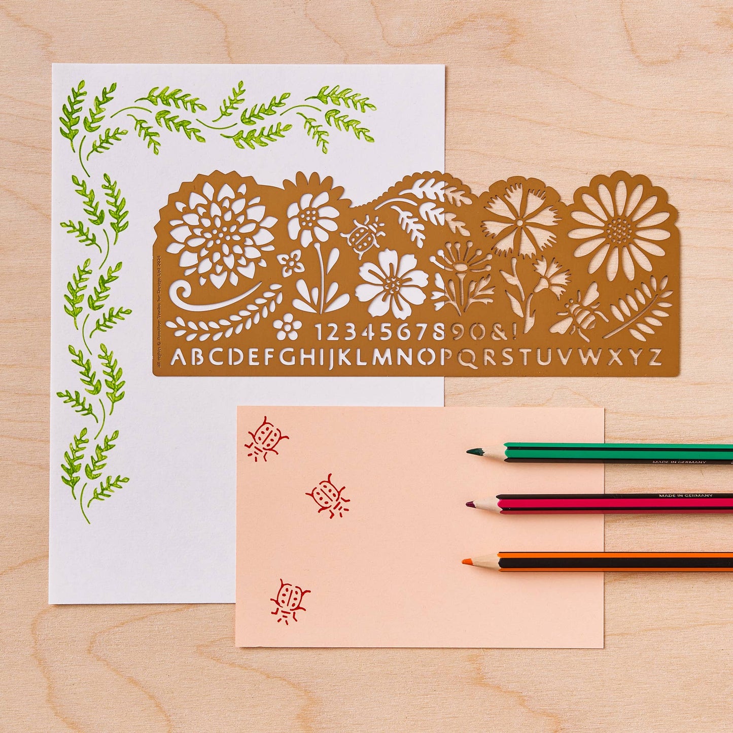 Drawing Stencil | Botanical