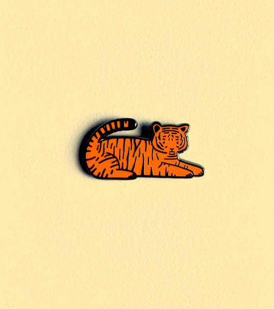 Tiger Enamel Pin