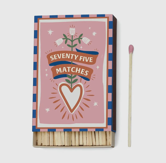 A Dopo Boxed Matches | Hearts