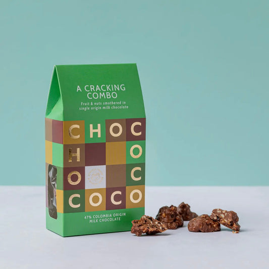 A Cracking Combo | Milk Chocolate Fruit and Nut Clusters