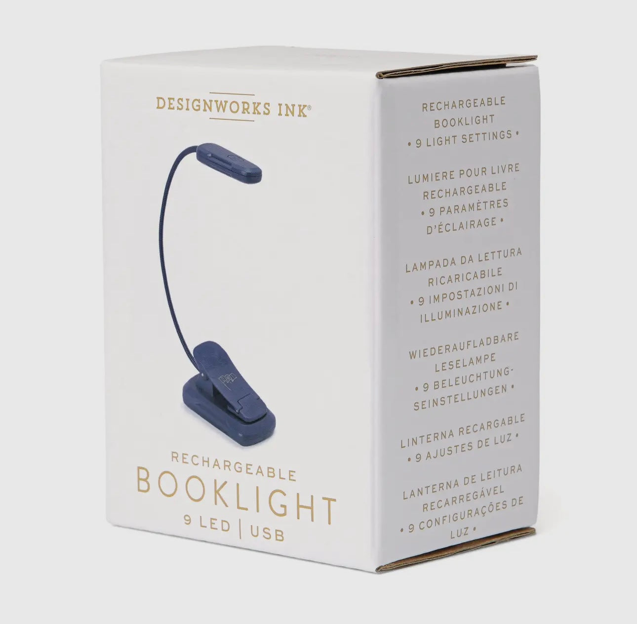 Rechargeable Book Light | Navy