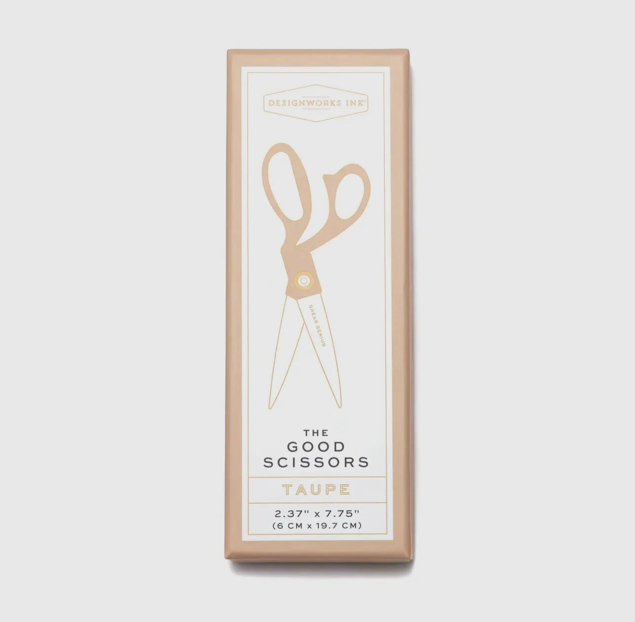 Taupe Scissors | Shear Genuis