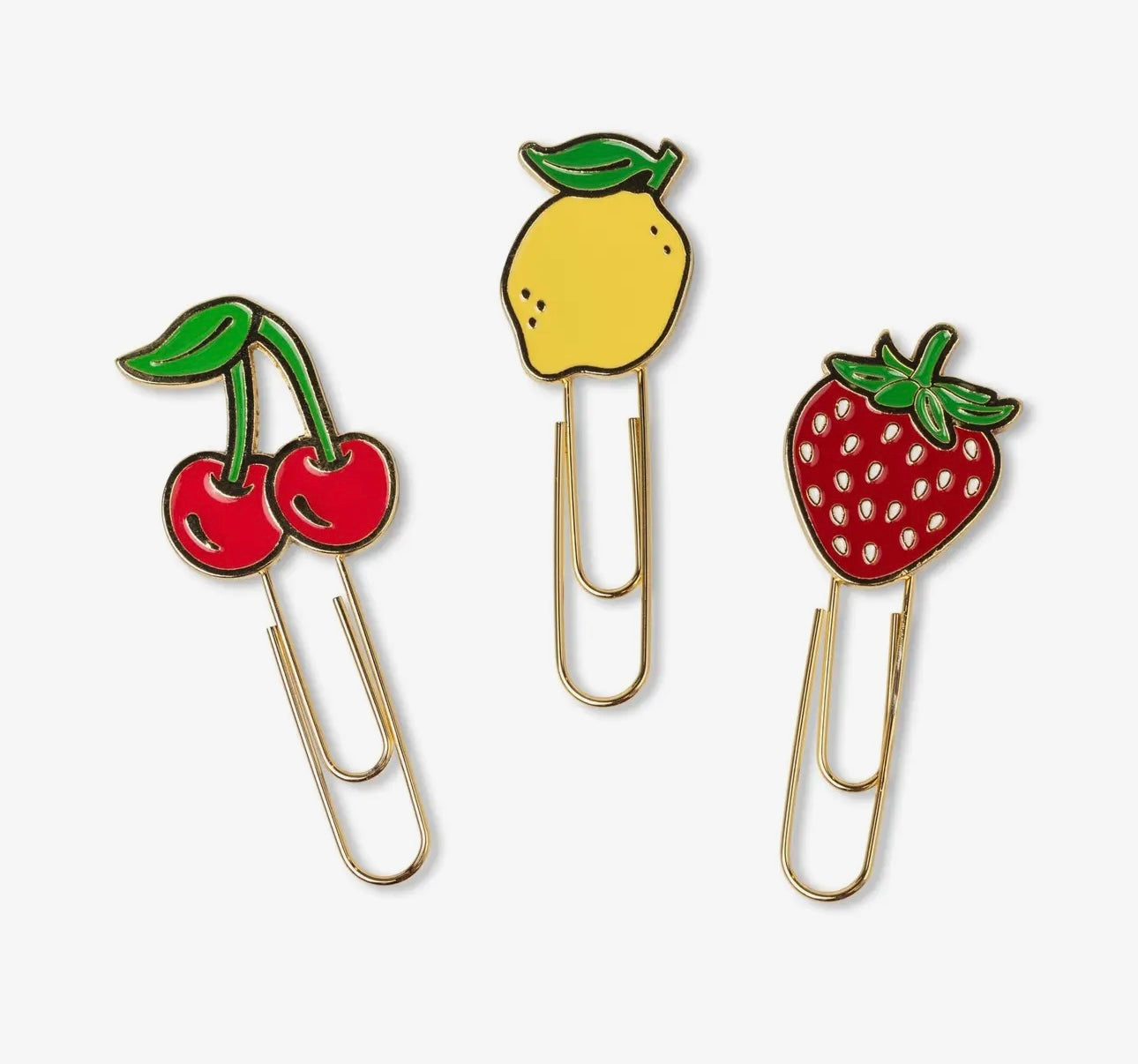 Set of 3 Paperclips | Fruit