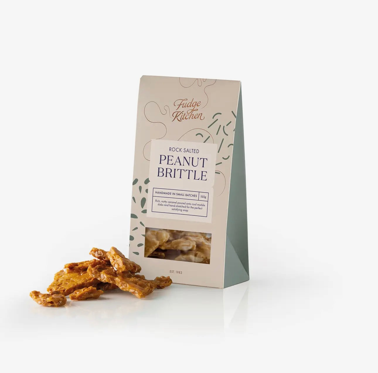 Rock Salted Peanut Brittle