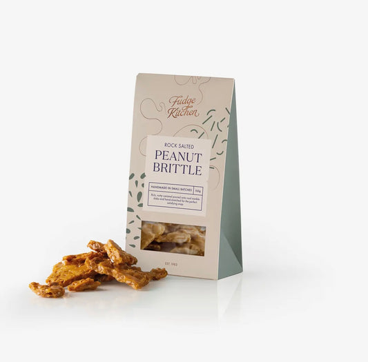 Rock Salted Peanut Brittle