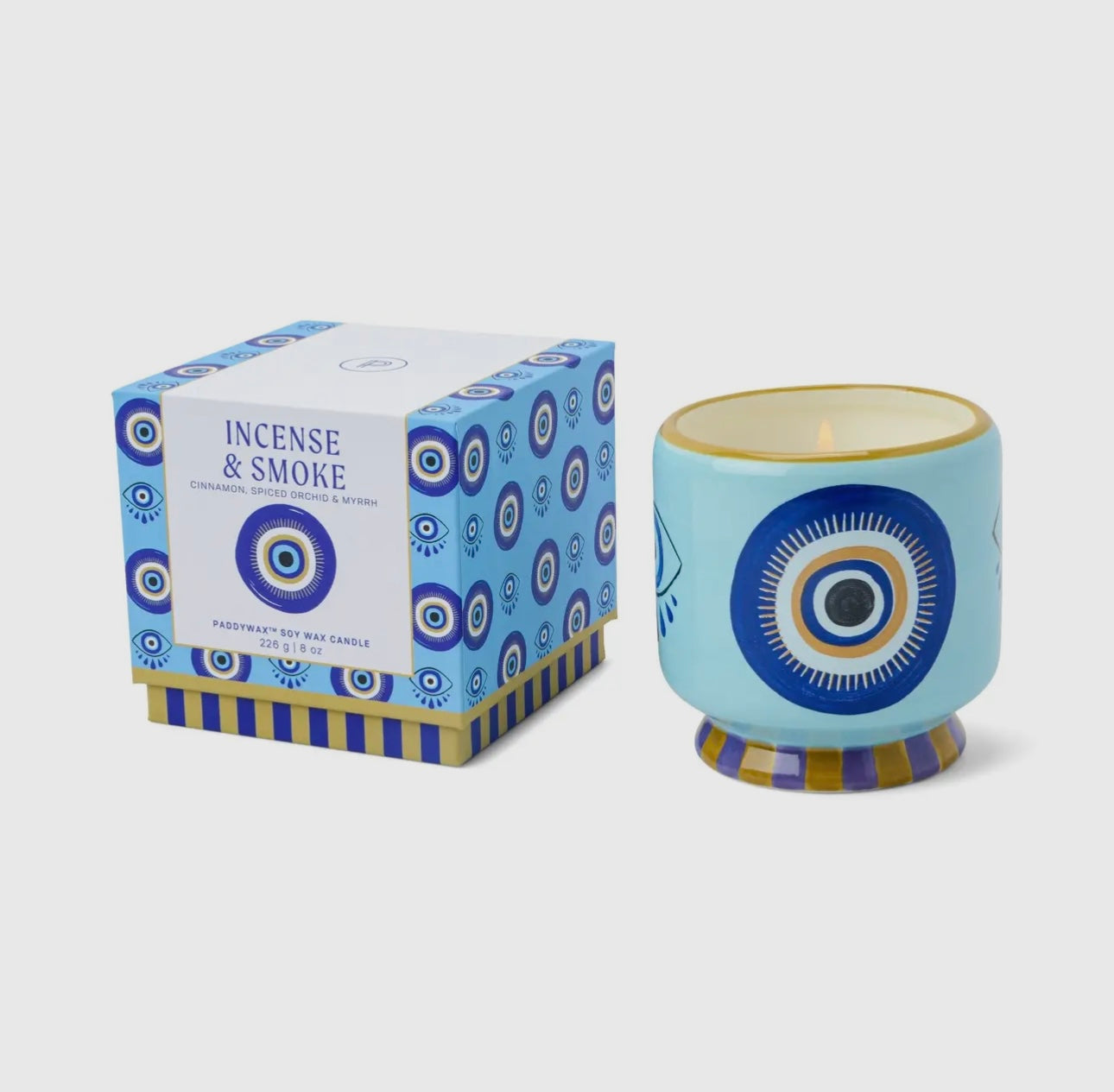 A Dopo Eye Ceramic Candle | Incense & Smoke