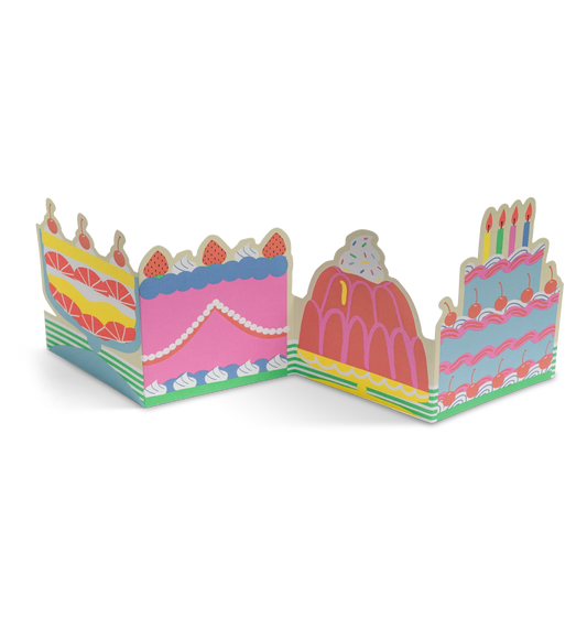 Cake & Jelly Concertina Card