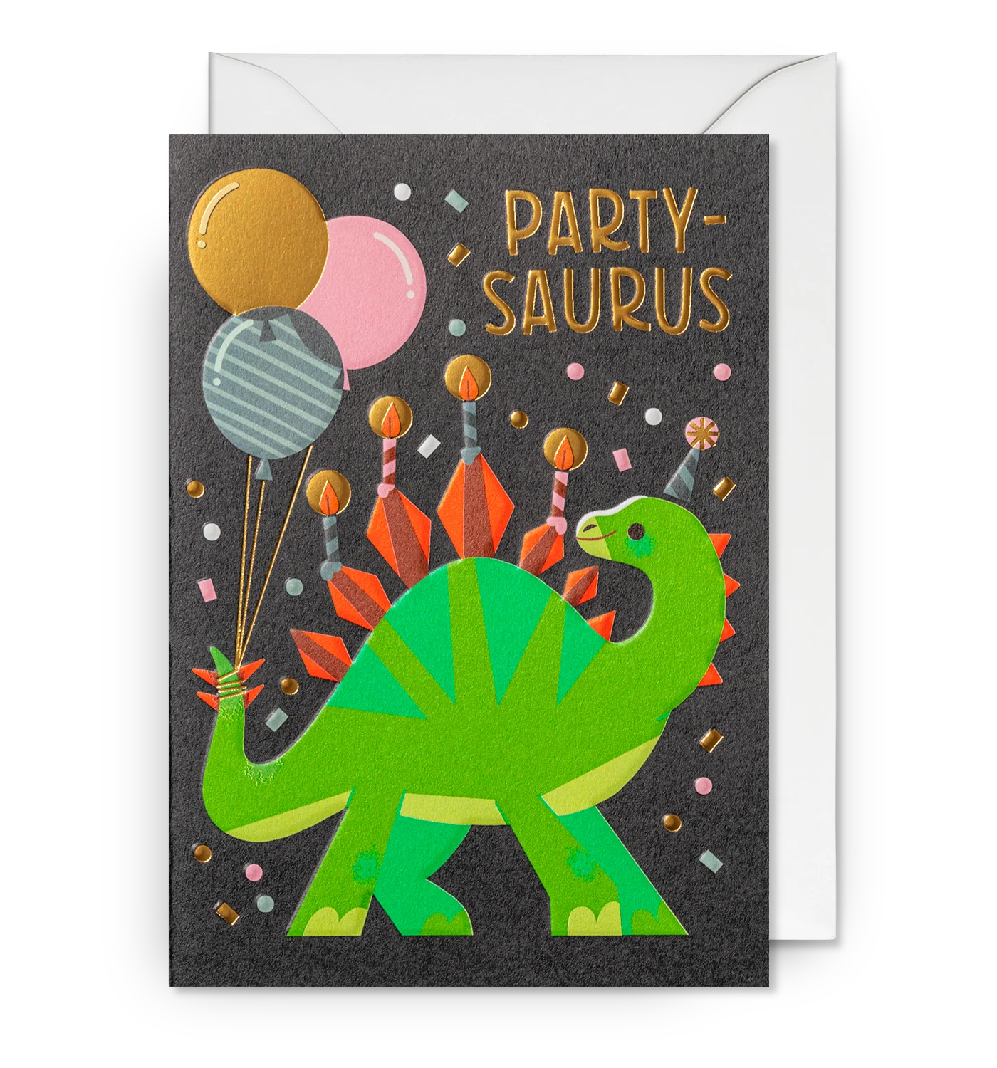 Partysaurus Birthday Card