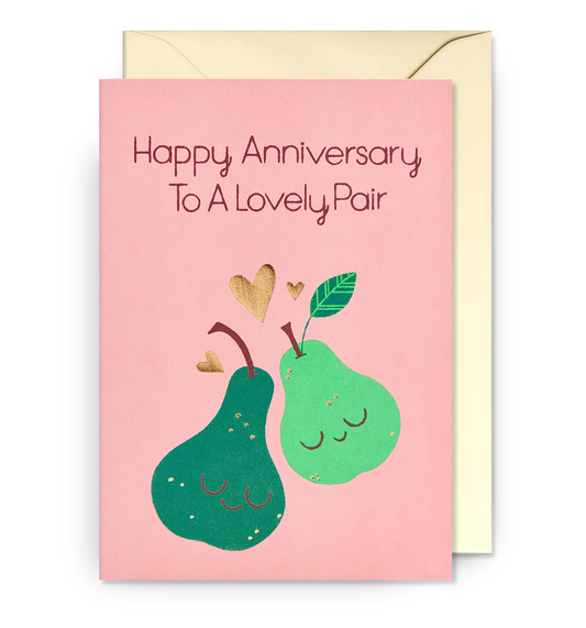 Lovely Pair Anniversary Card