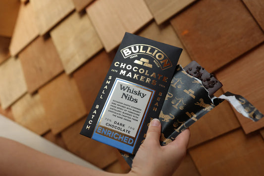 Whiskey Nibs Dark Enriched Bar