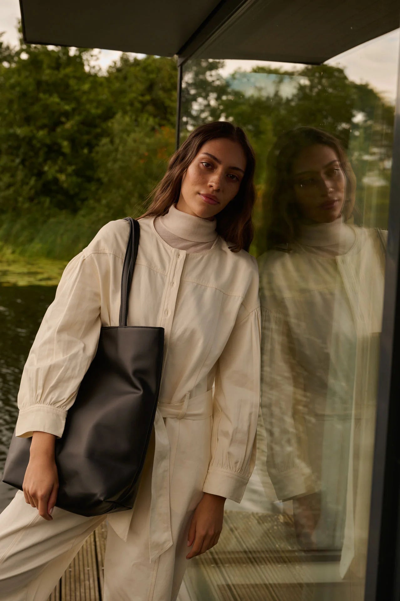 Merian Tote Bag | Black