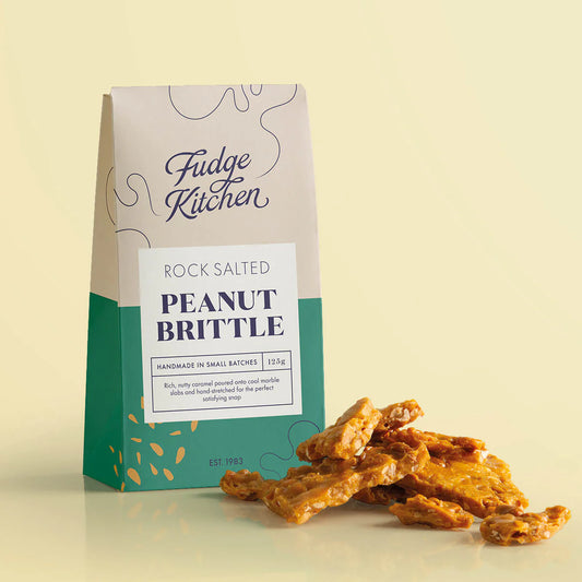 Rock Salted Peanut Brittle