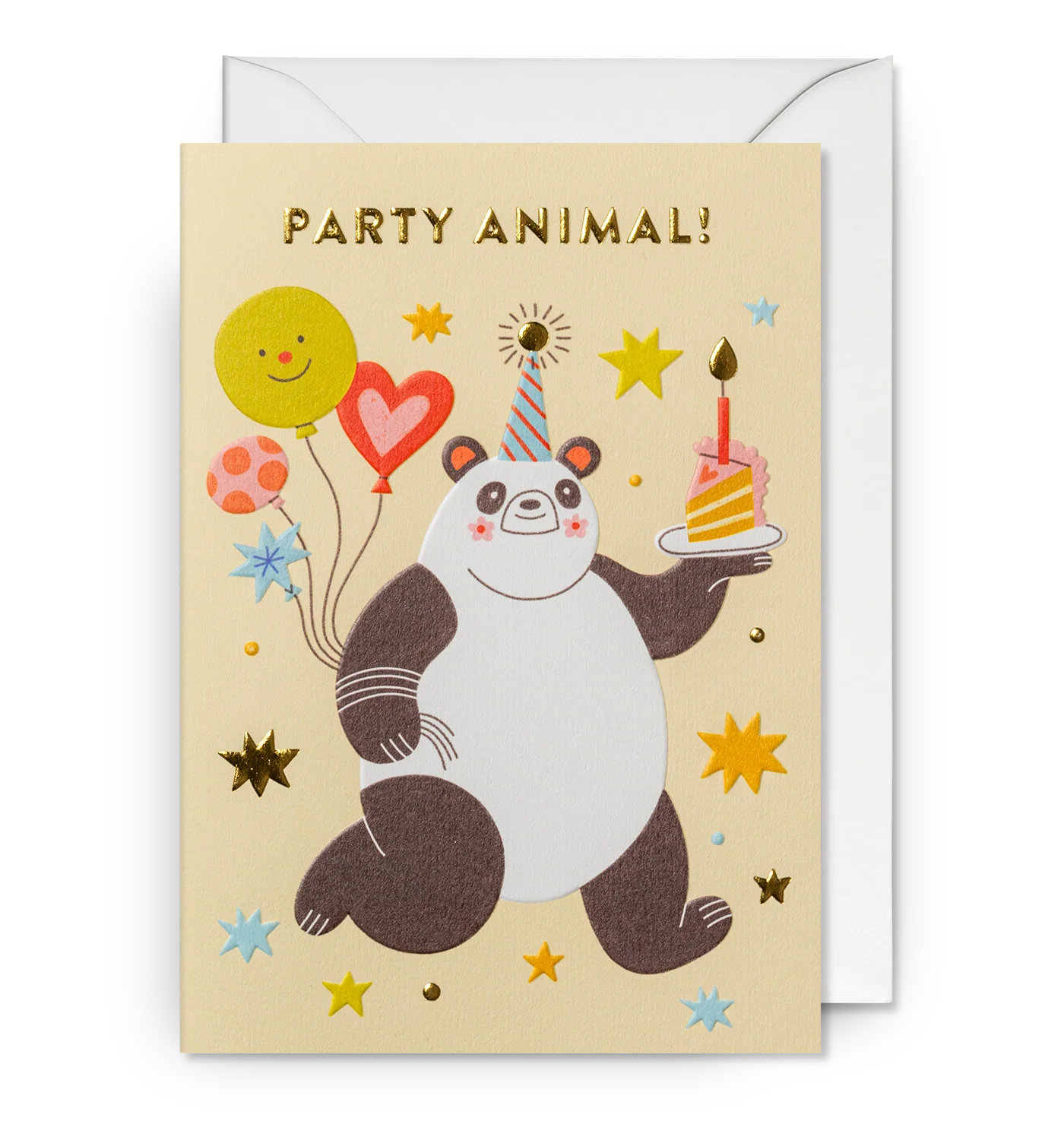 Party Panda Birthday Card