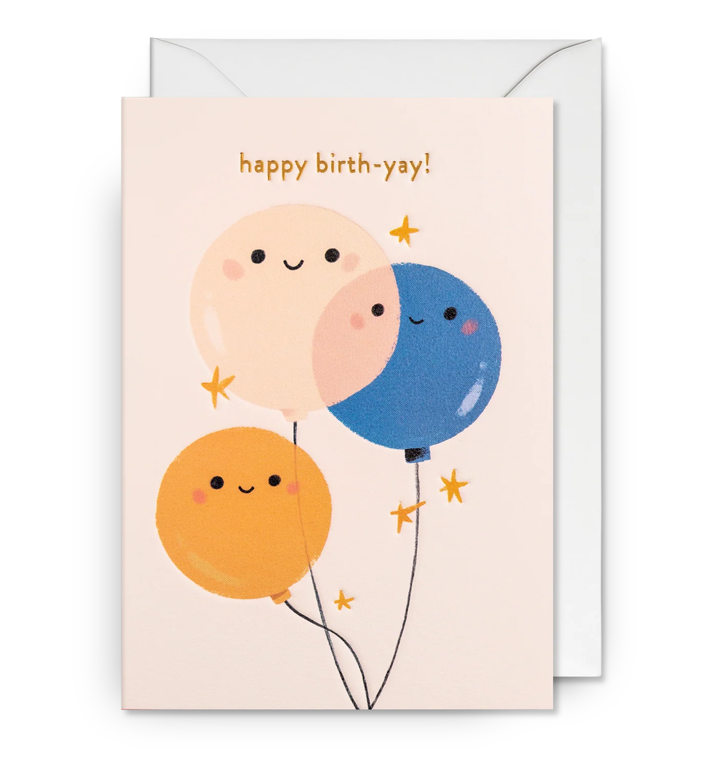 Happy Birth-yay Balloon Card
