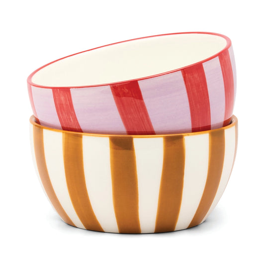 The Bella Dipping Bowls | Ochre & Rust