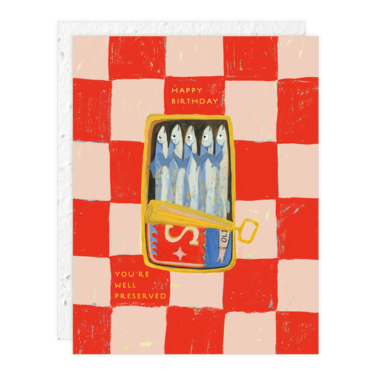 Well Preserved Birthday Card