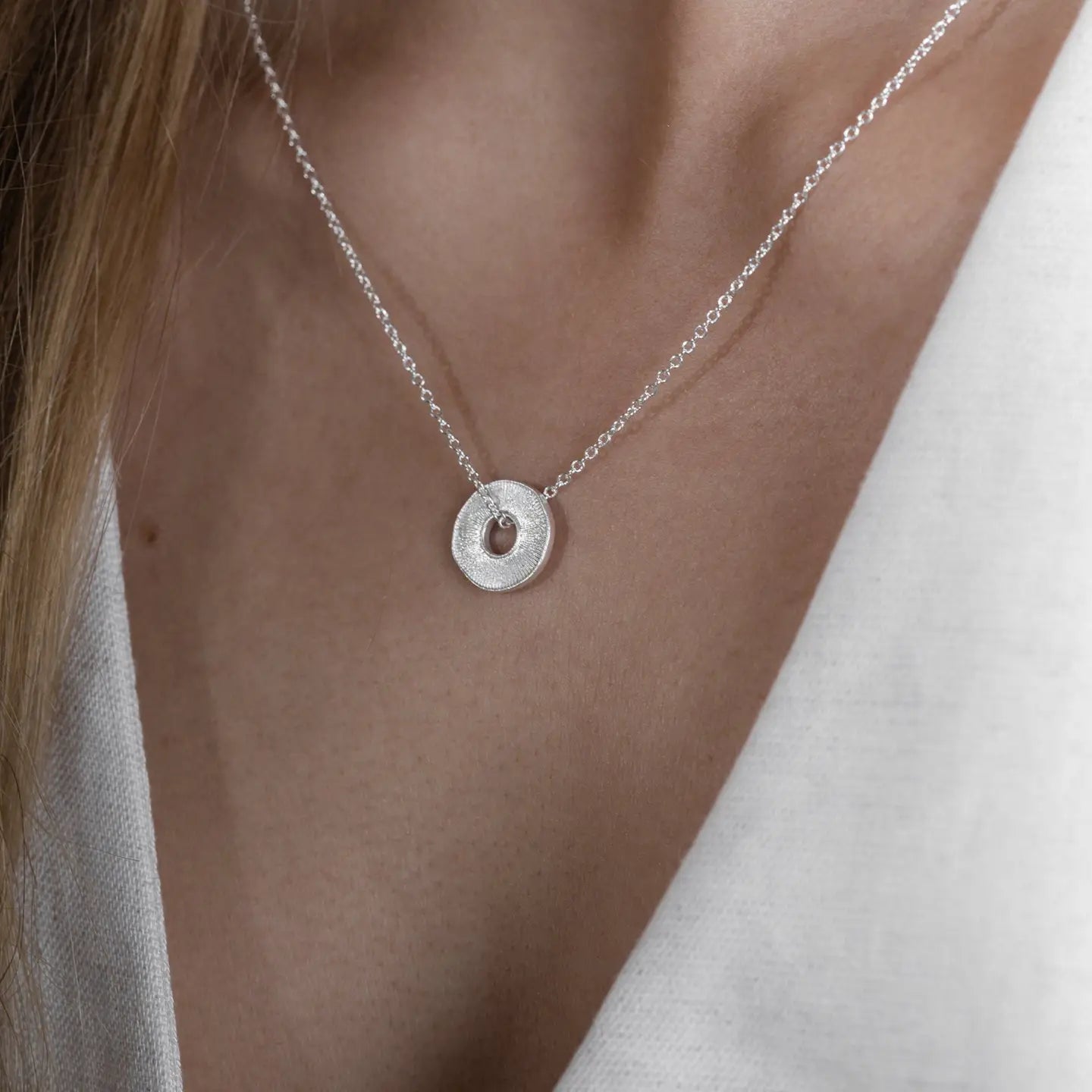 Silver Sorrel Necklace